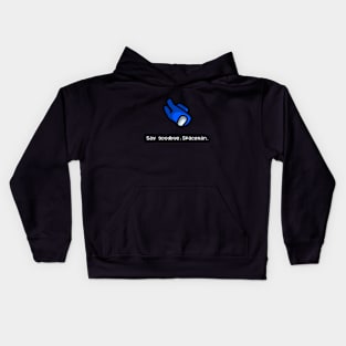 Say Goodbye Spaceman Kids Hoodie